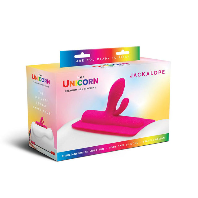 The Cowgirl Unicorn Jackalope Silicone Attachment