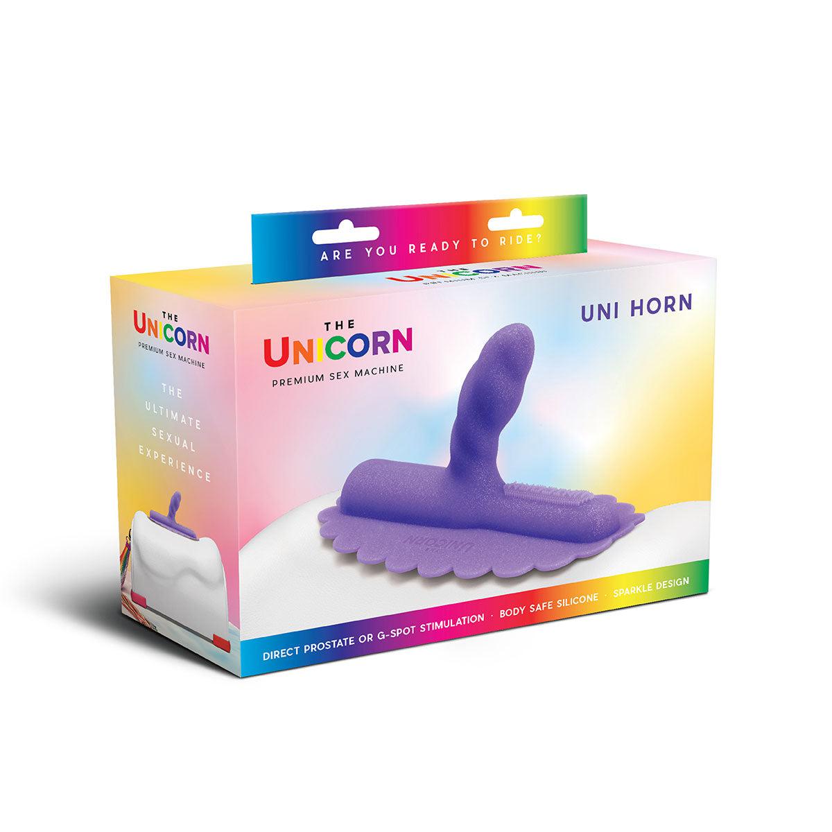The Cowgirl Unicorn Uni Horn Silicone Attachment
