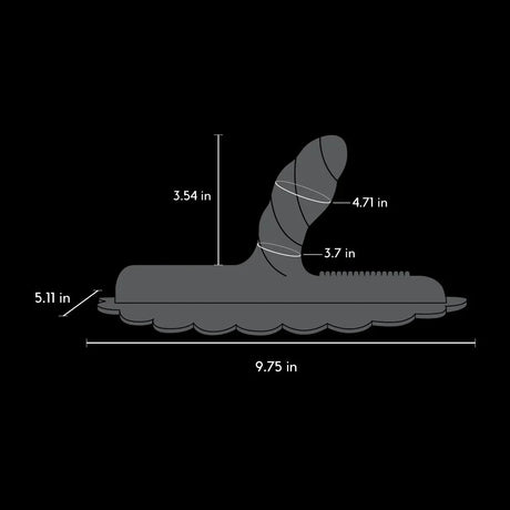 The Cowgirl Unicorn Uni Horn Silicone Attachment