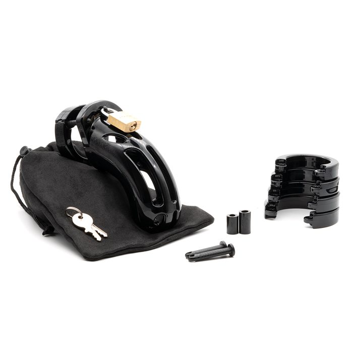 The Curve Black Male Chastity Device