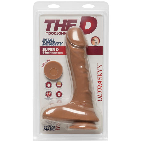 The D Super D Dual Density 9 Inch ULTRASKYN Dildo