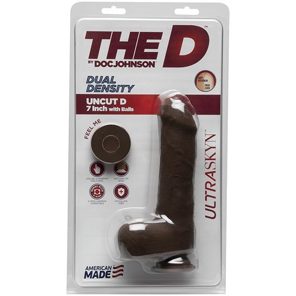 The D Uncut 7 Inch ULTRASKYN Dildo