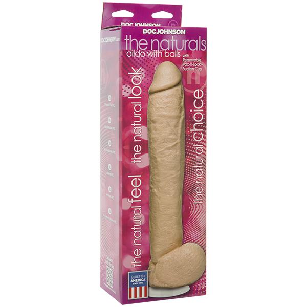 The Naturals 12 Inch Huge Realistic Dildo