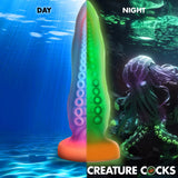 Thick Tentacle Glow-in-the-Dark Silicone Dildo