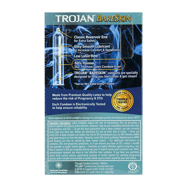 Trojan Bareskin Condoms
