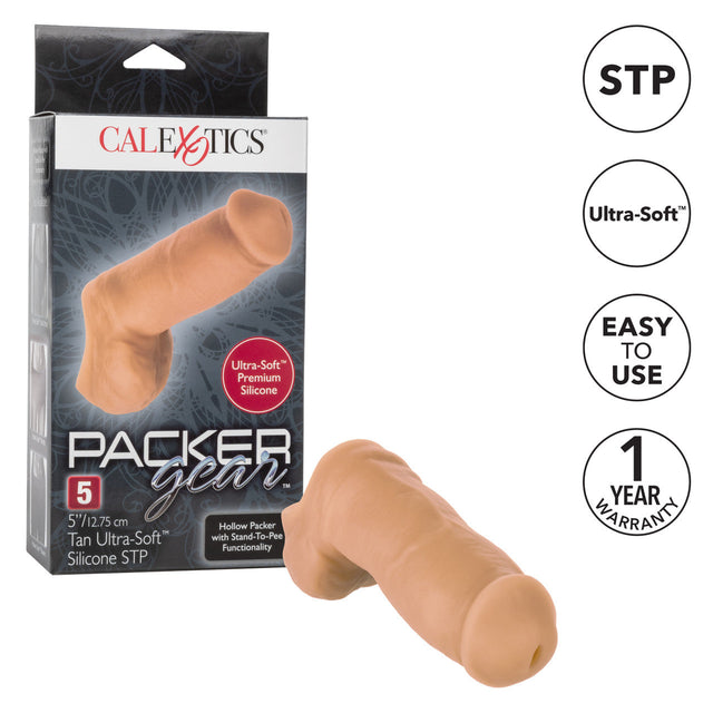 Ultra-Soft STP Hollow 5 Inch Packer Dildo