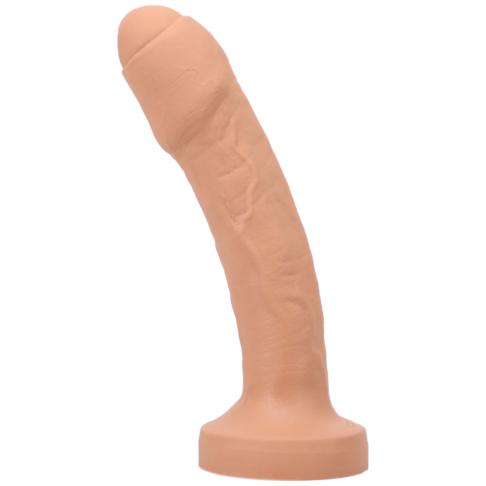 Uncut #2 6.5" Dual Density Dildo - Honey