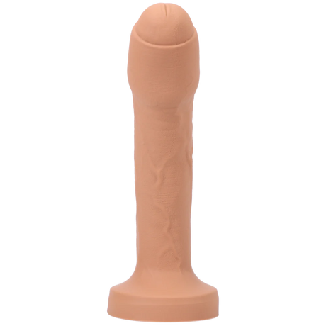 Uncut #2 6.5" Dual Density Dildo - Honey