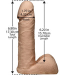 Vac-U-Lock Ultraskyn Cock with Ultra Harness