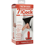 Vac-U-Lock Ultraskyn Cock with Ultra Harness