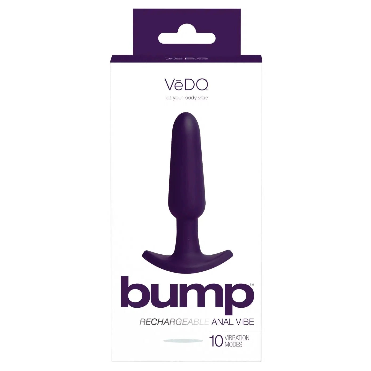 VeDO Bump Rechargeable Long Butt Plug