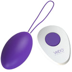 VeDO Peach Remote Control Rechargeable Egg Vibe