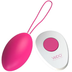 VeDO Peach Remote Control Rechargeable Egg Vibe
