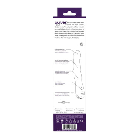 VeDO Quiver Plus Rechargeable Vibe