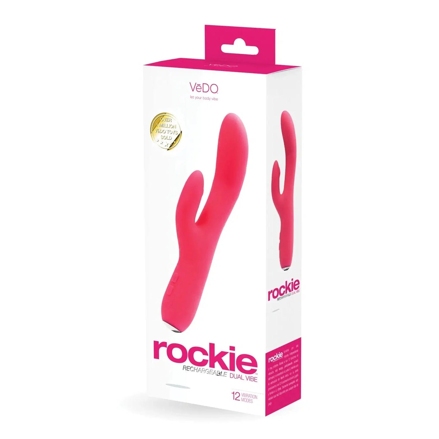 VeDO Rockie Rechargeable Dual Vibe