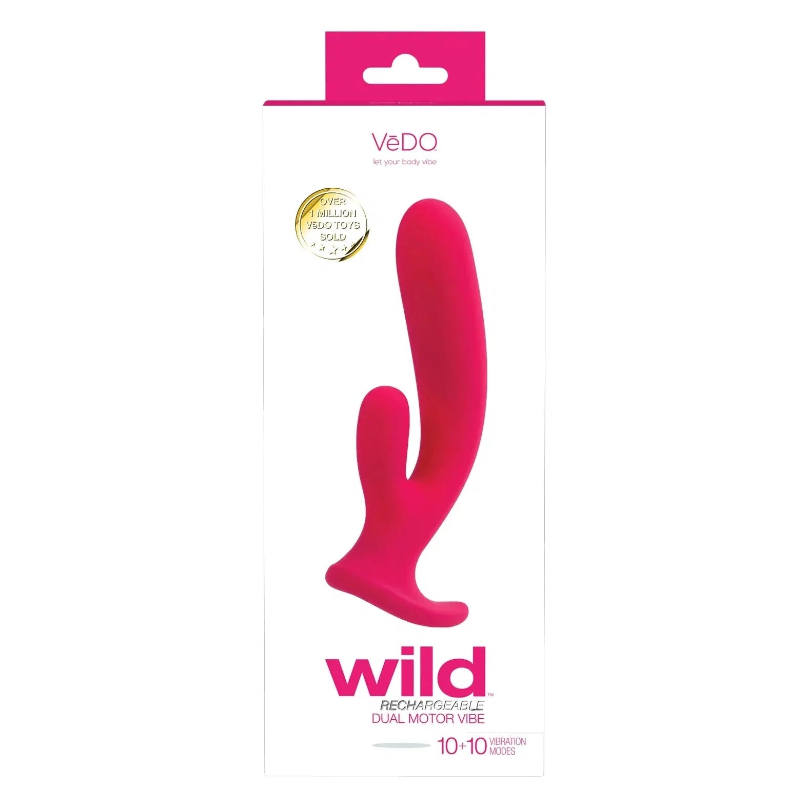 VeDO Wild Rechargeable Dual Stimulation Vibe