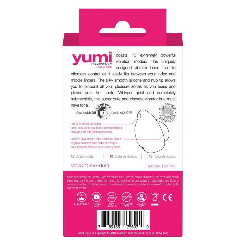 VeDO Yumi Rechargeable Finger Vibe
