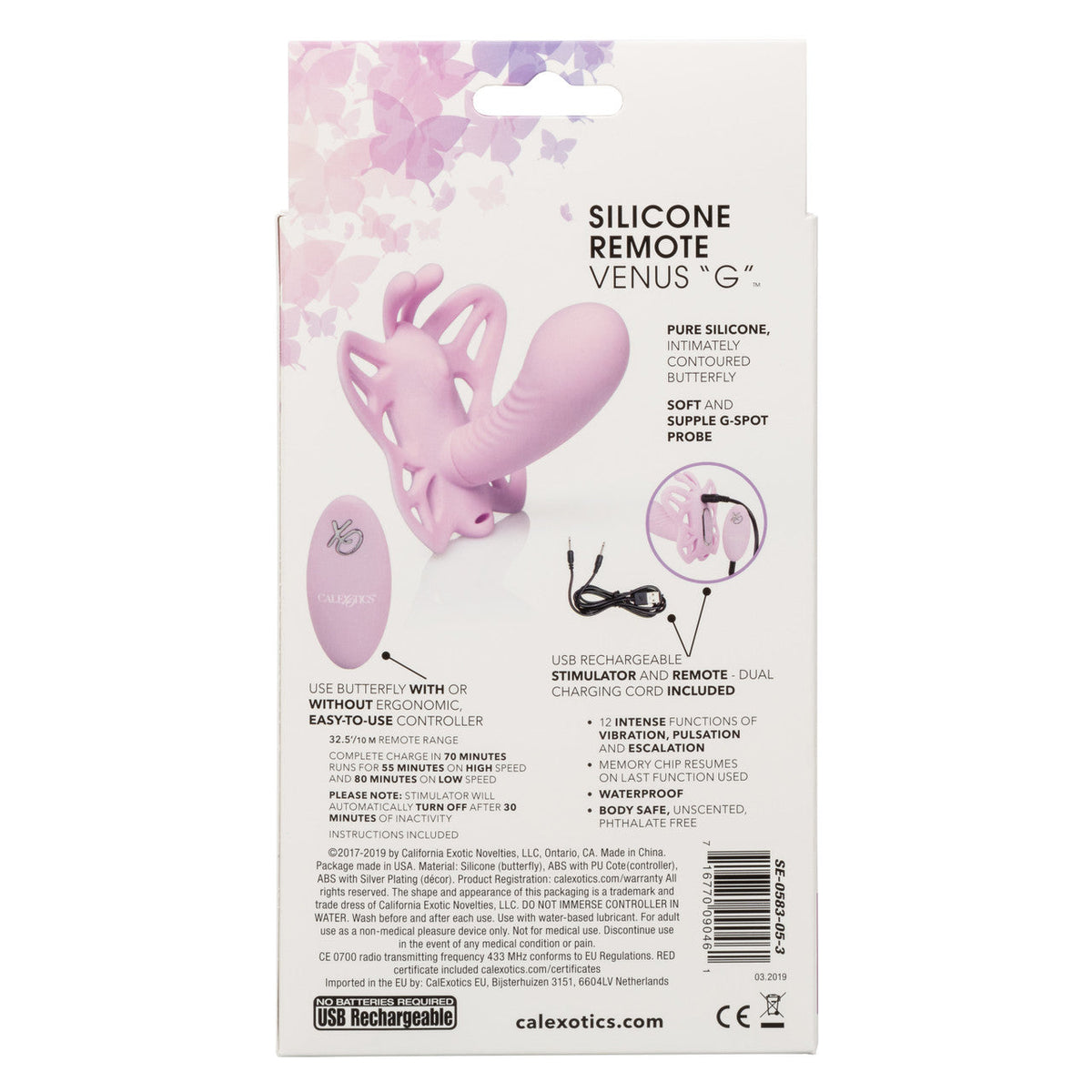 Venus Butterfly Wearable Dildo Vibrator With Remote