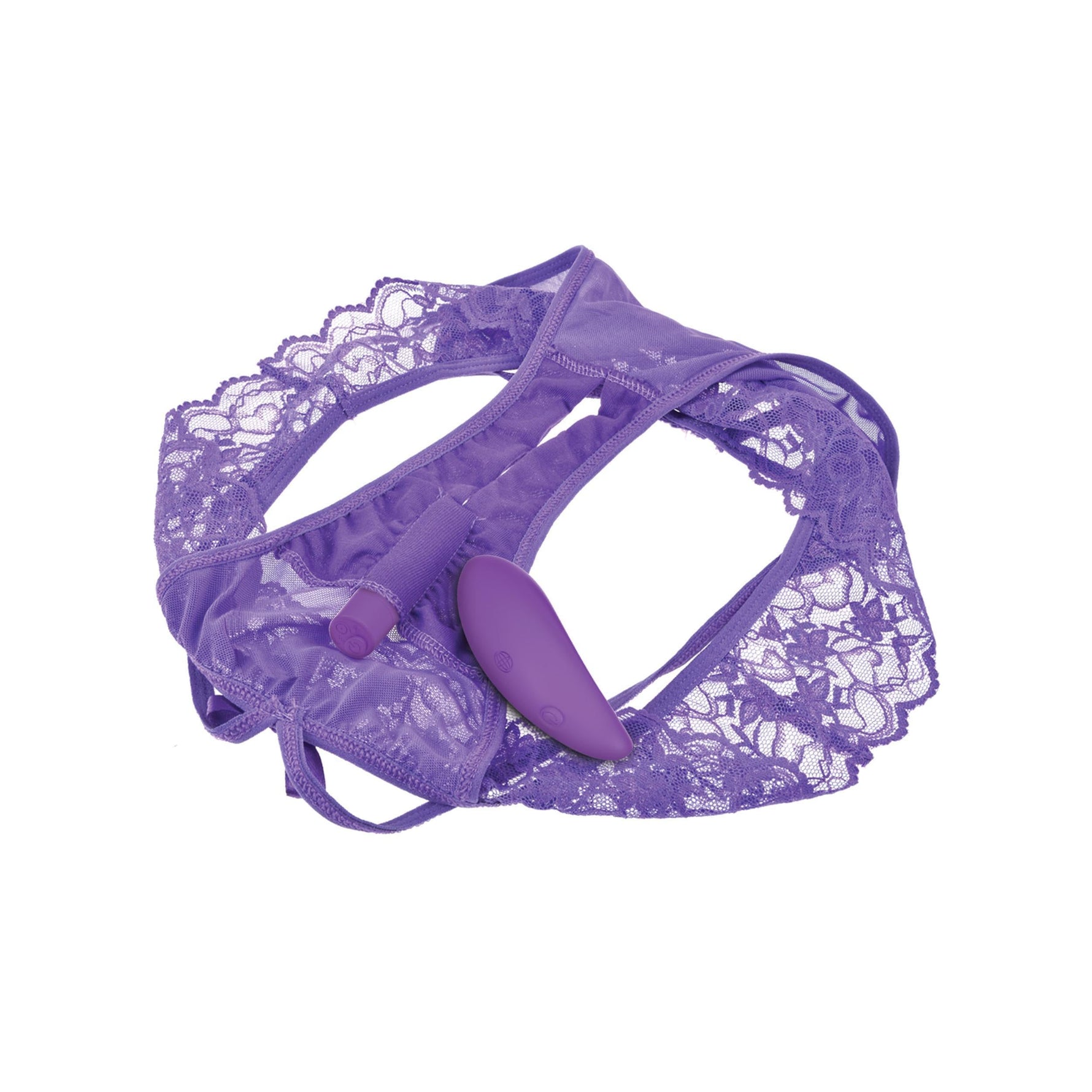 Vibrating Crotchless Panty