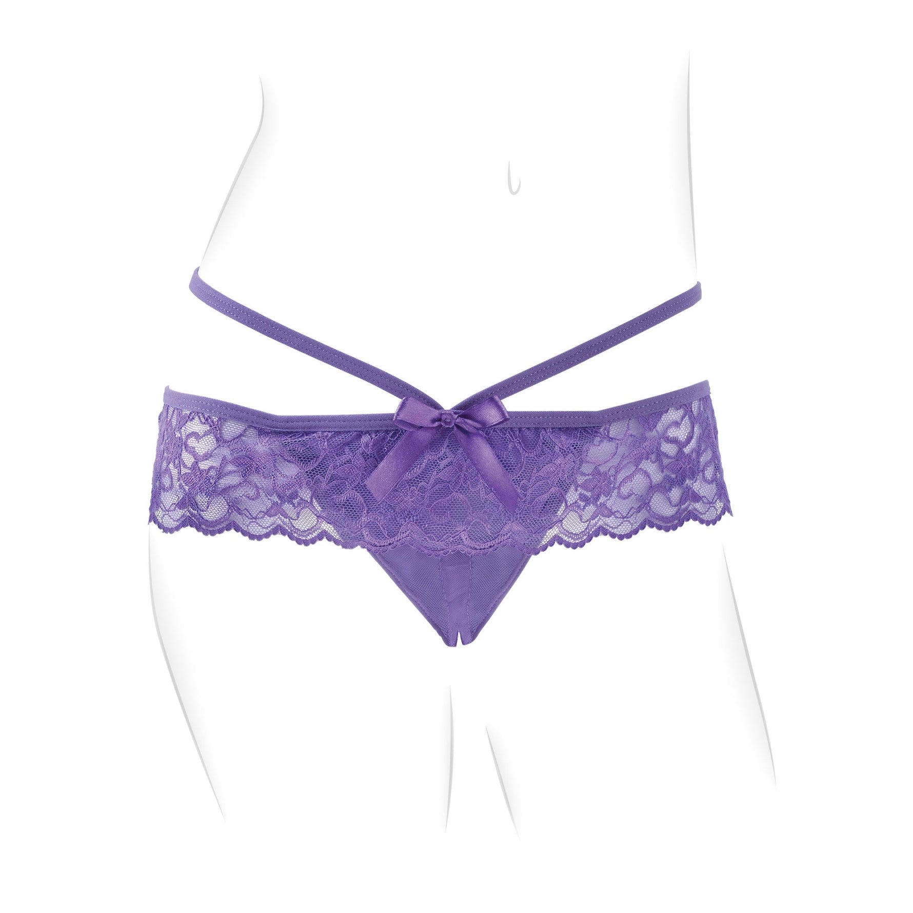 Vibrating Crotchless Panty