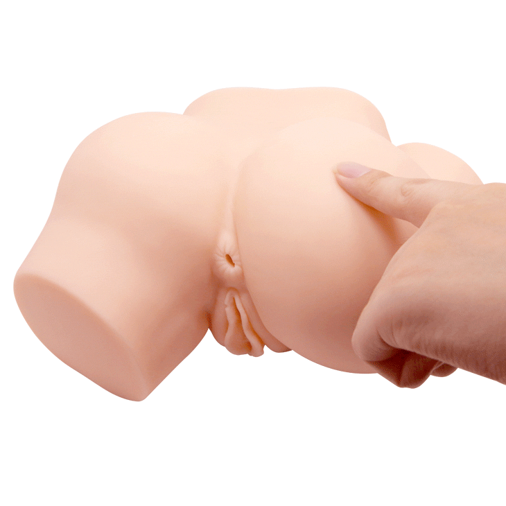 Vibrating Double Pleasure Vagina & Anal Masturbator