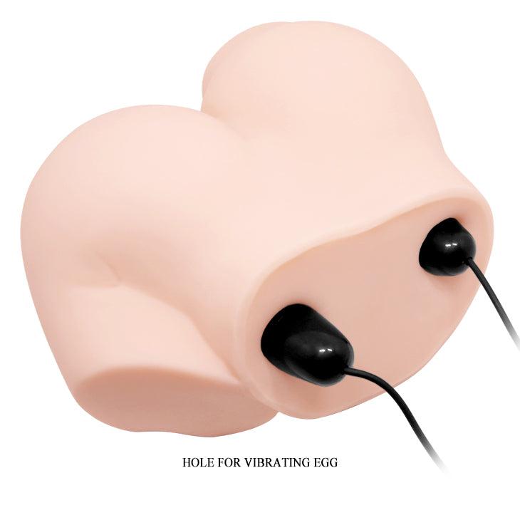 Vibrating Double Pleasure Vagina & Anal Masturbator