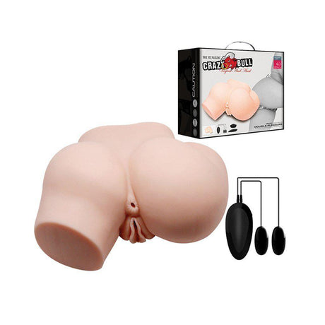 Vibrating Double Pleasure Vagina & Anal Masturbator