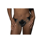 Victoria Leather & Chain Bra and Thong Set