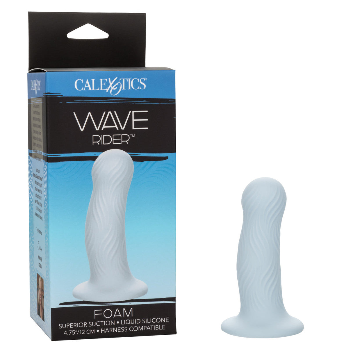 Wave Rider Foam Liquid Silicone Dildo