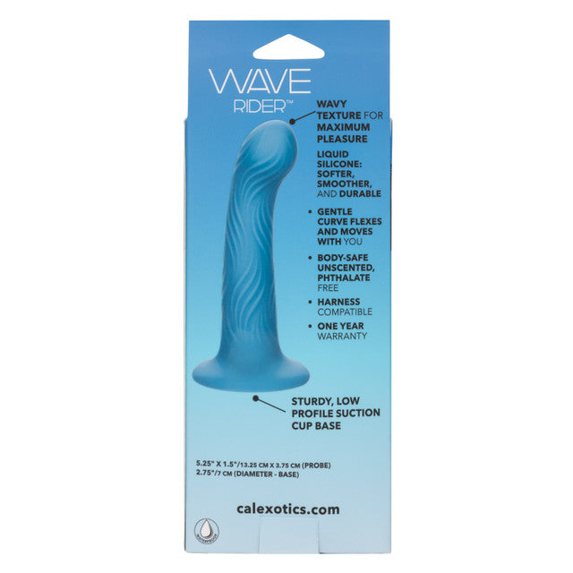 Wave Rider Ripple Liquid Silicone Dildo