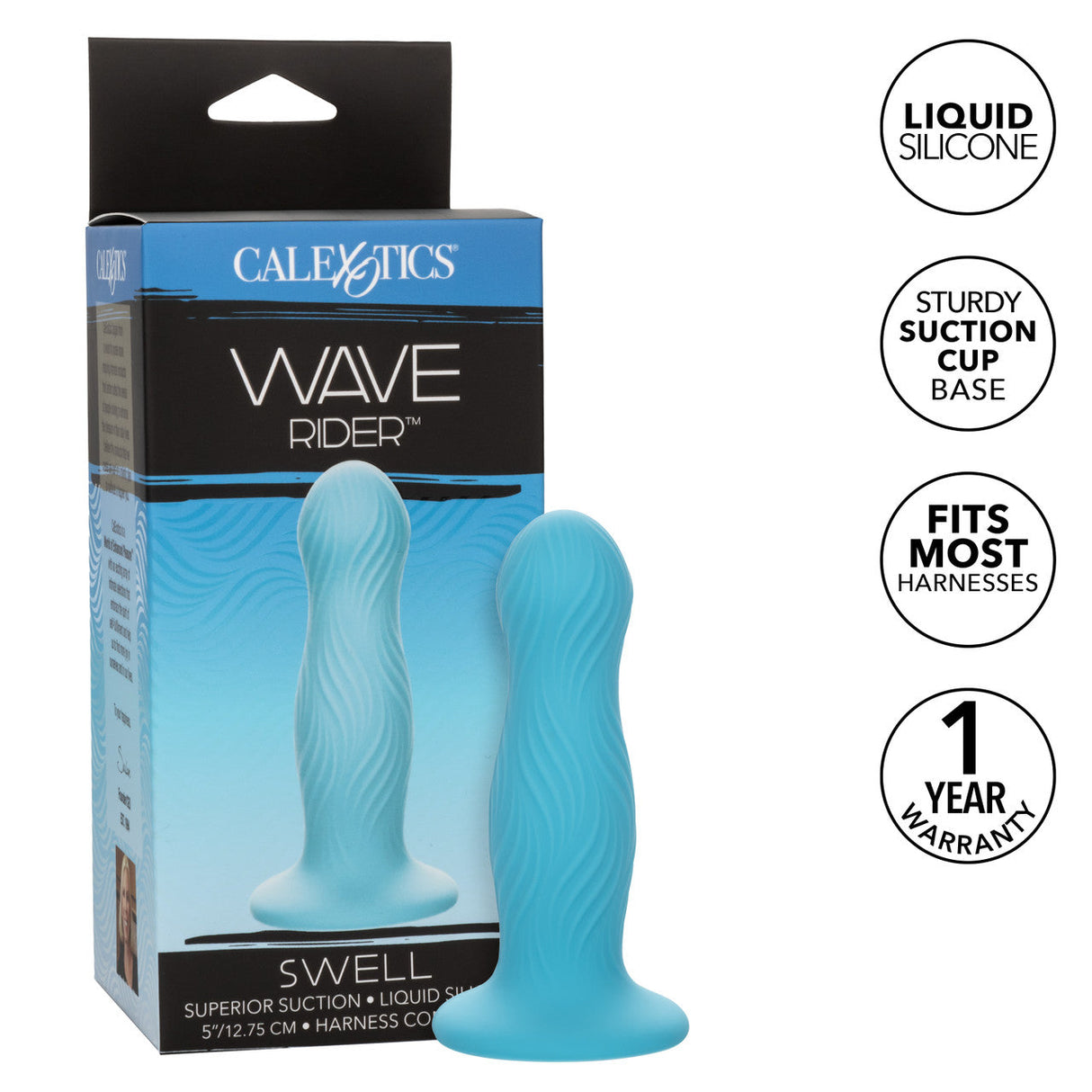 Wave Rider Swell Liquid Silicone Dildo