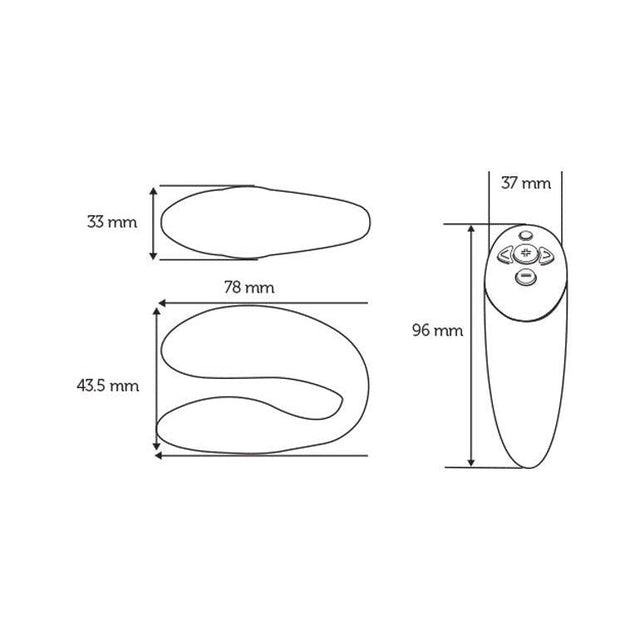 We-Vibe Chorus Couples Vibrator