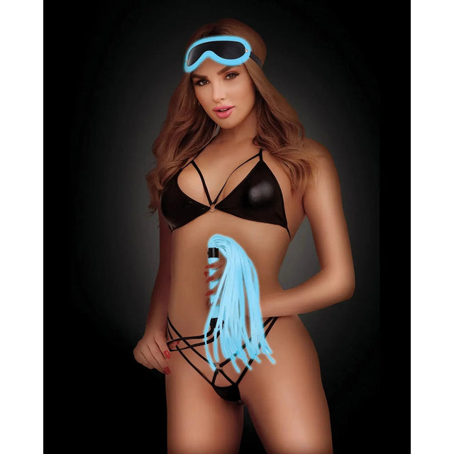 Whipsmart Glow In The Dark Deluxe 3-Piece Impact Play Set - Blue