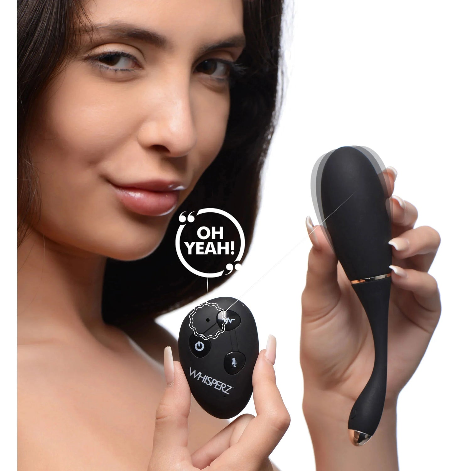 Whisperz Voice Activated 10X Vibrating Egg