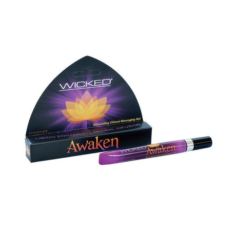 Wicked Awaken Clitoral Massaging Gel - .3 oz