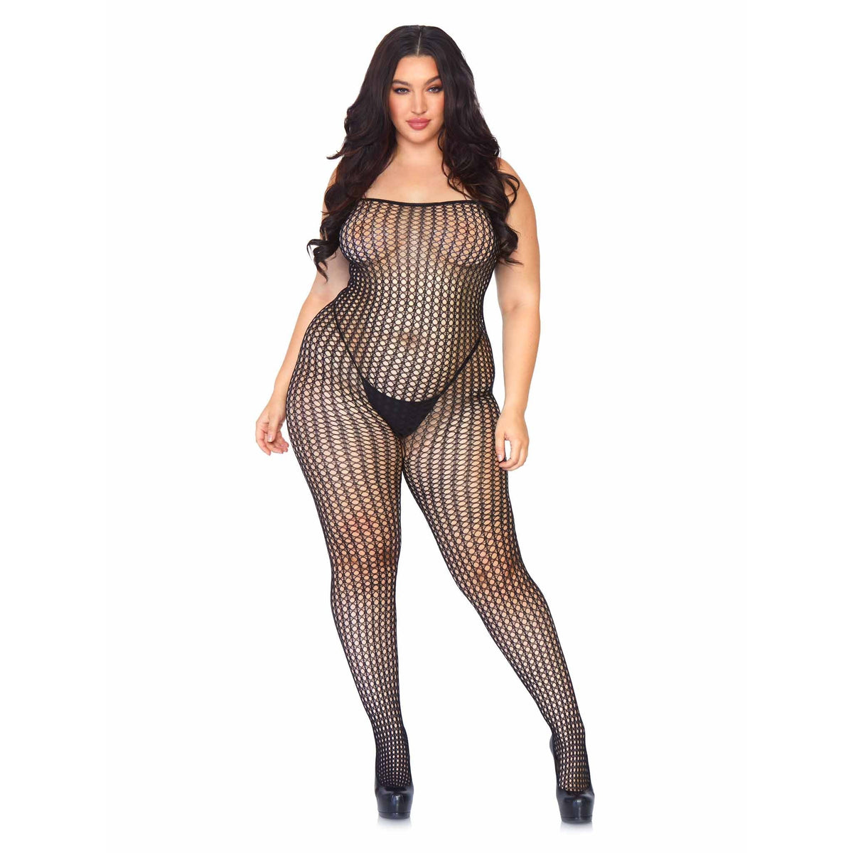 Wicked Games Crochet Net Bodystocking