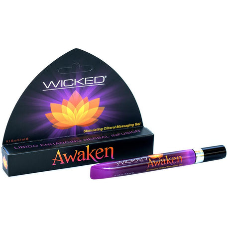 Wicked Sensual Care Awaken Stimulating Clitoral Massaging Gel - .3 Oz