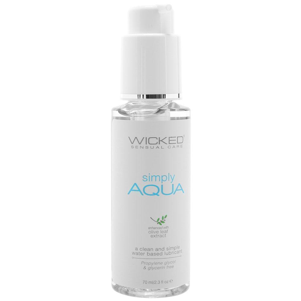 Wicked Simply Aqua Water Based Lubricant