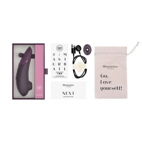 Womanizer Next 3D Climax Control Pleasure Air Clitoral Stimulator