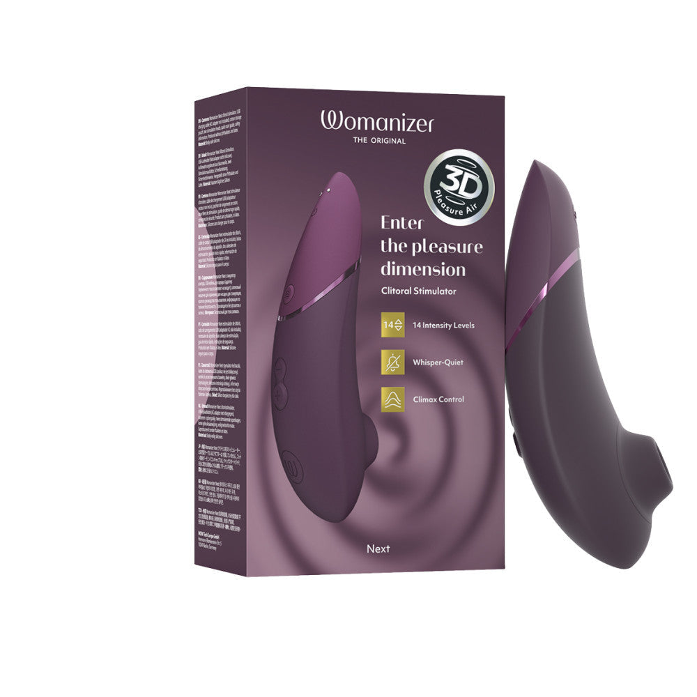 Womanizer Next 3D Climax Control Pleasure Air Clitoral Stimulator