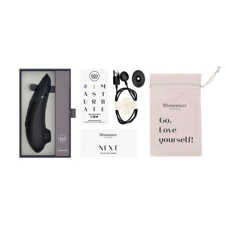 Womanizer Next 3D Climax Control Pleasure Air Clitoral Stimulator