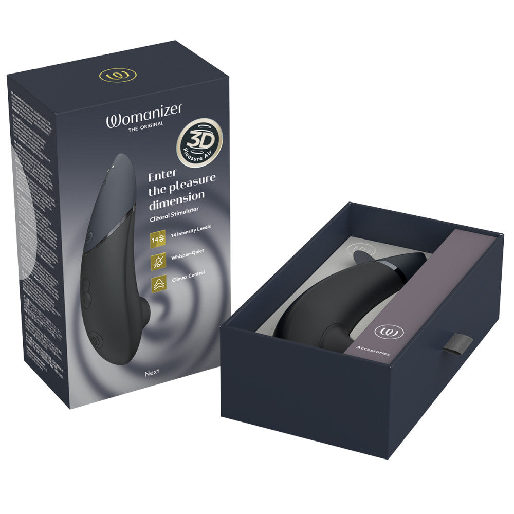 Womanizer Next 3D Climax Control Pleasure Air Clitoral Stimulator