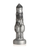 Night Prowler Silicone Silver Dildo