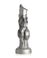 Night Prowler Silicone Silver Dildo