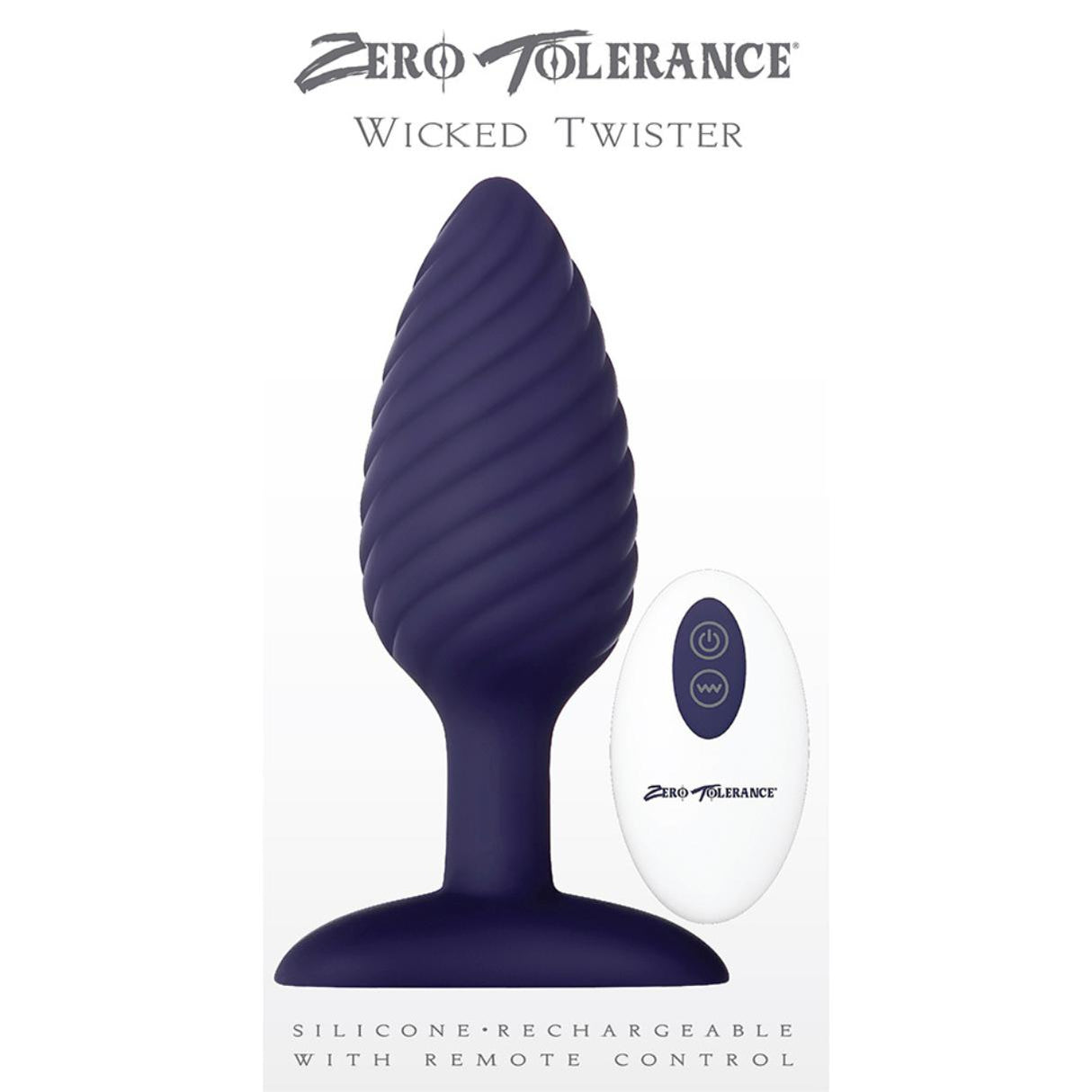 Zero Tolerance Wicked Twister Rechargeable Butt Plug