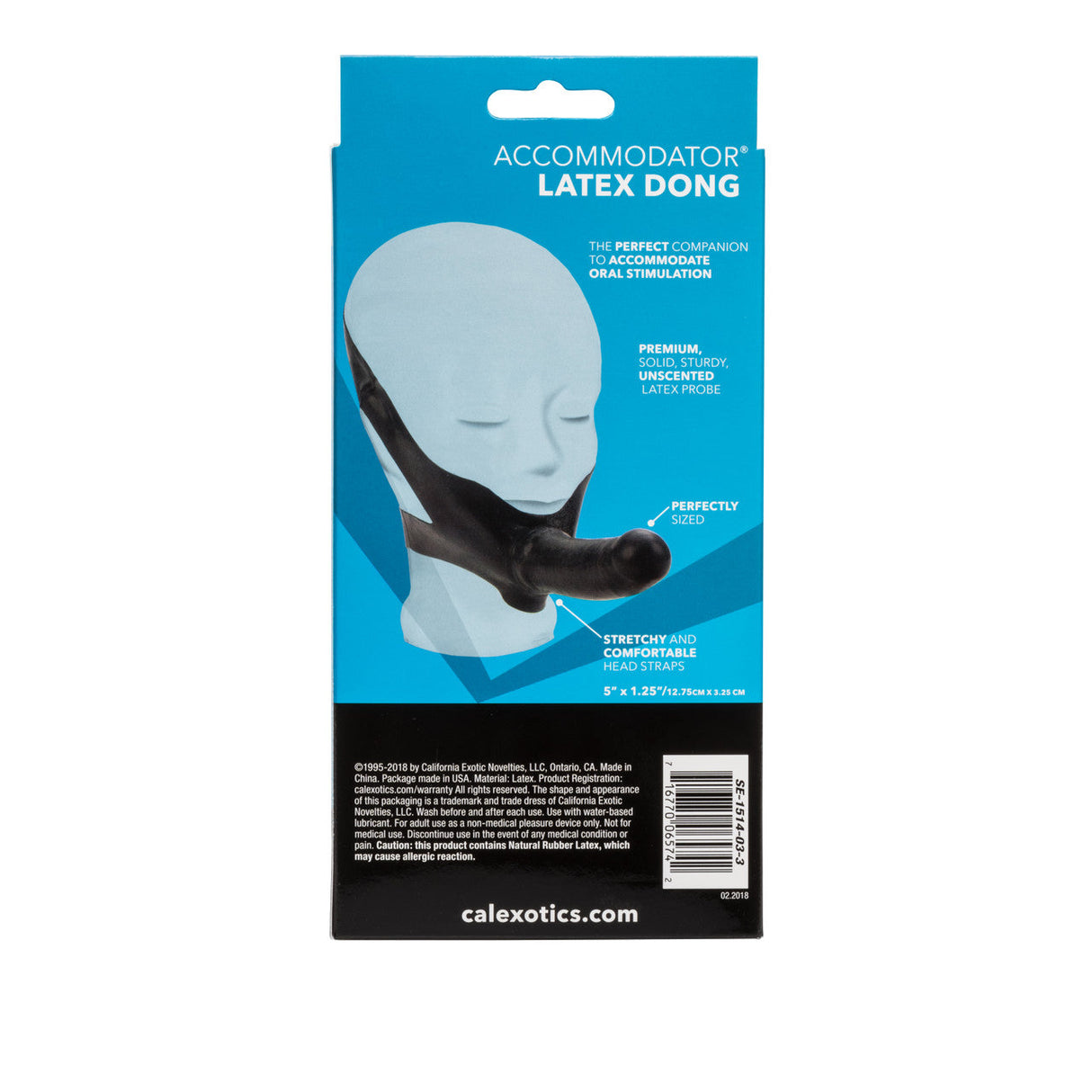 Accommodator Chin Dildo