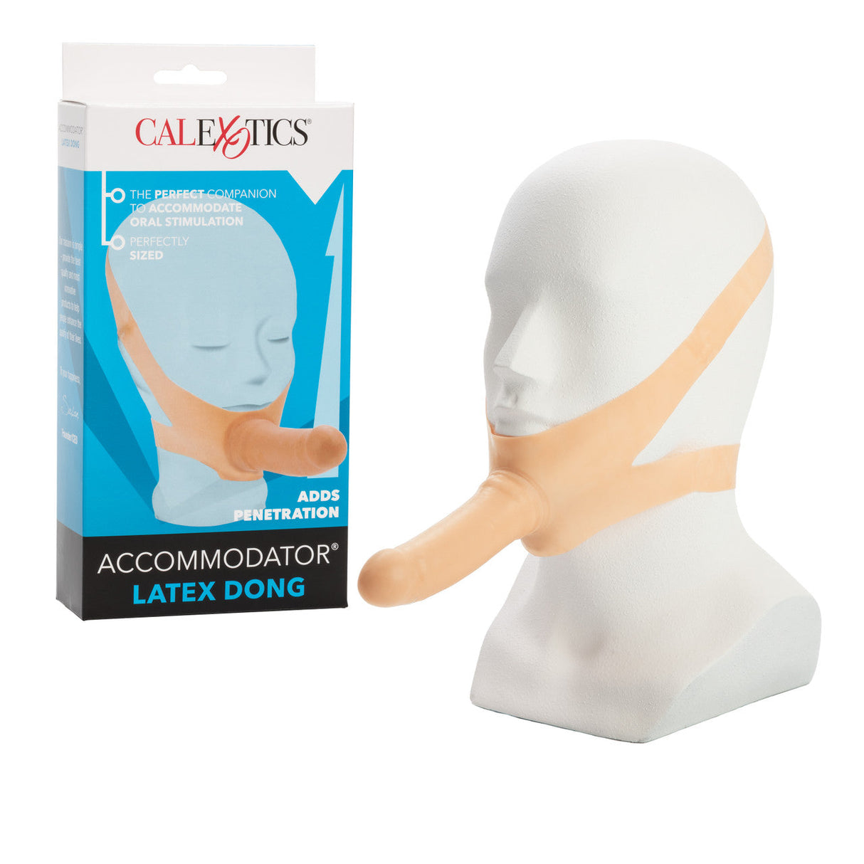 Accommodator Chin Dildo