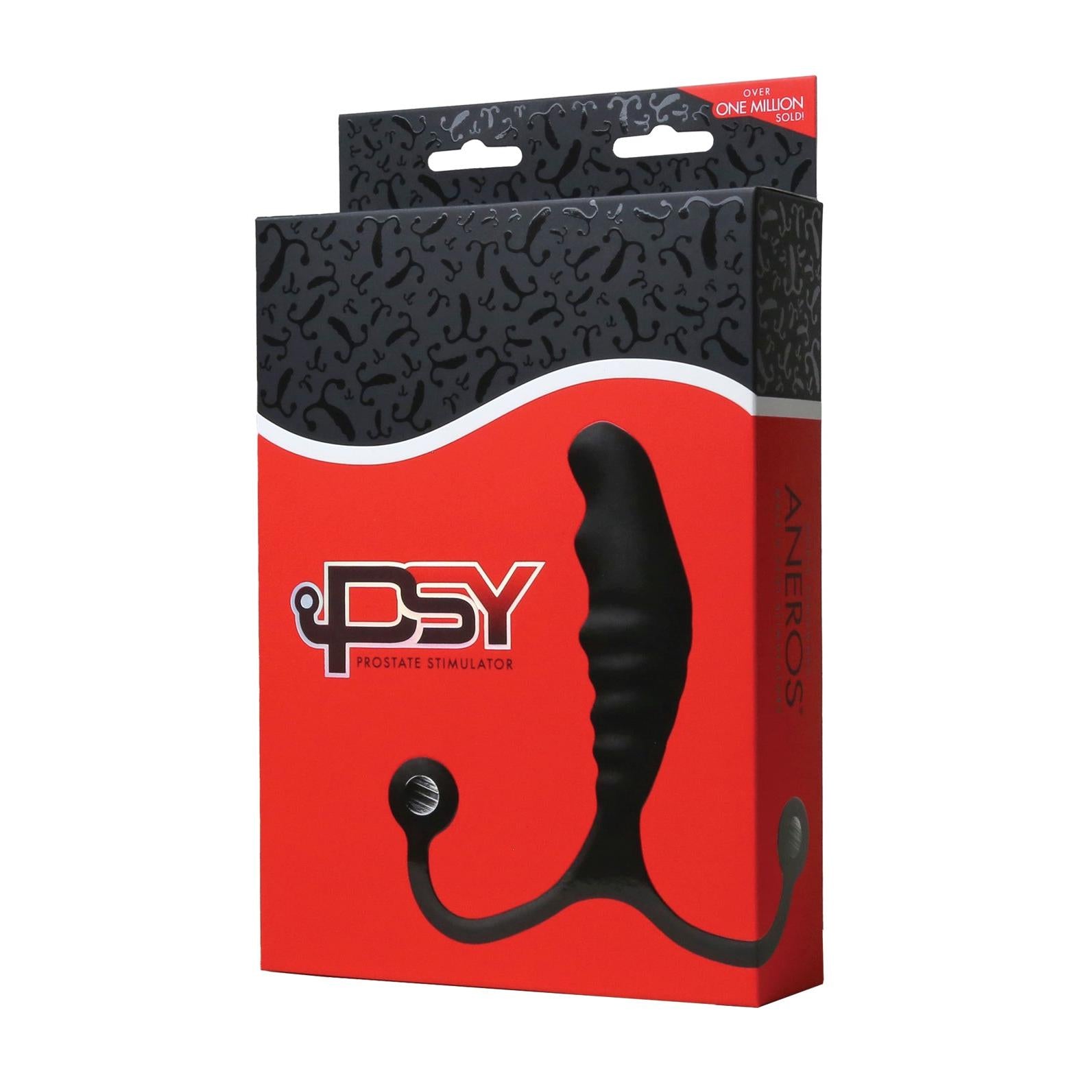 Aneros Psy Adjustable Prostate Stimulator in Black