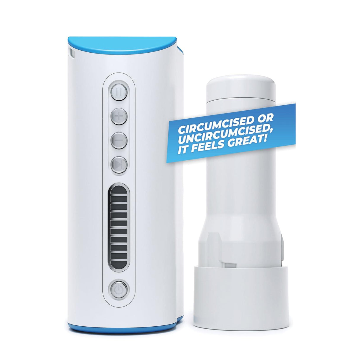 Auto Goon Machine Autoblow AI Ultra Automatic Sex Machine in White | HotCherry
