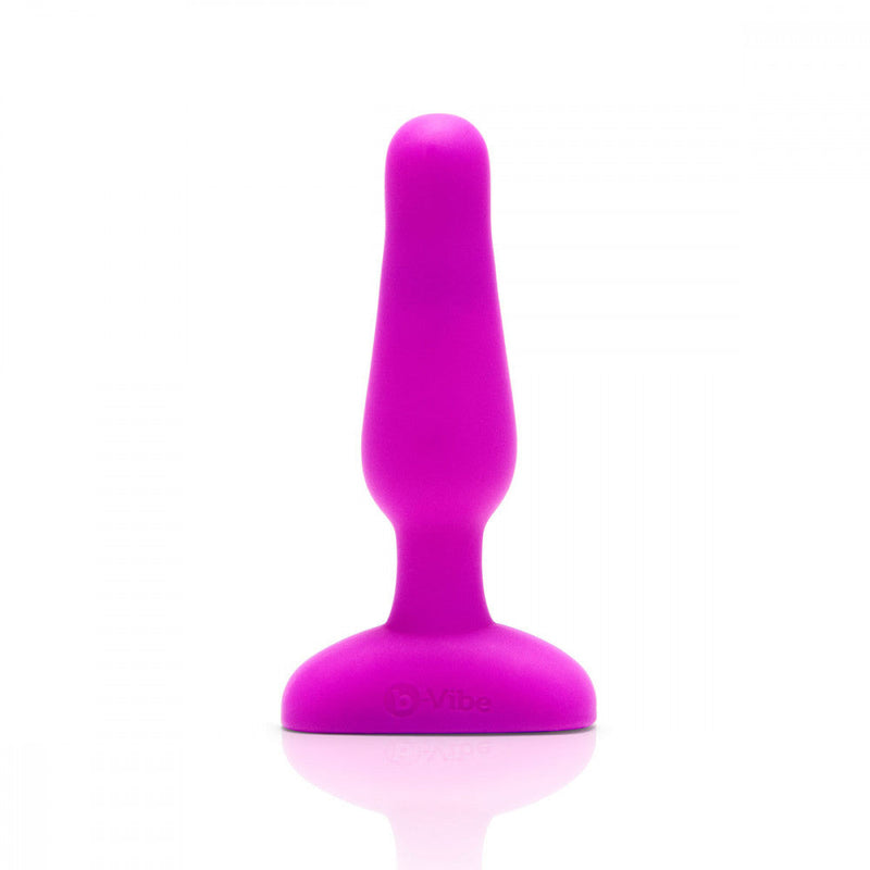 b-Vibe Novice Vibrating Silicone Butt Plug